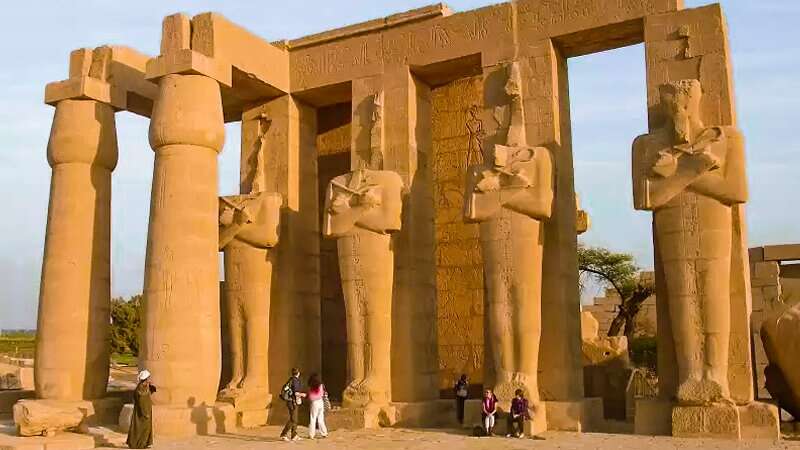 luxor egypt Ramesseum Temple